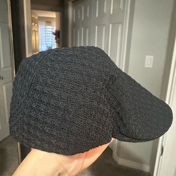 Kangol Black Men’s Flat Cap - Picture 3 of 5